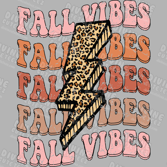 Fall Vibes DTF Transfer