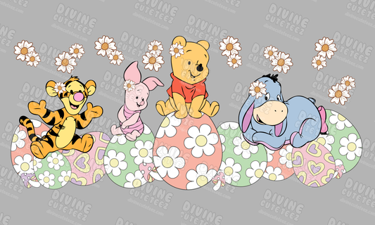 Easter Winnie 16oz UV-DTF Transfer