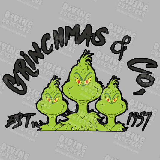 Grinchmas & Co. DTF Transfer