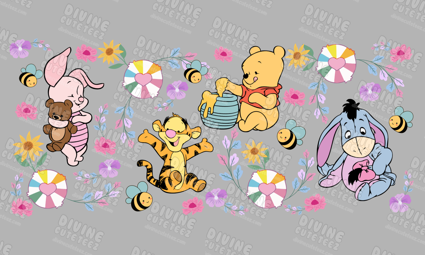 Cutesy Winnie 16oz UV-DTF Transfer