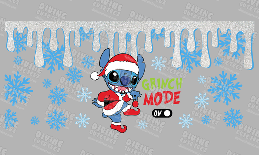 Grinch Mode 16oz UV-DTF Transfer