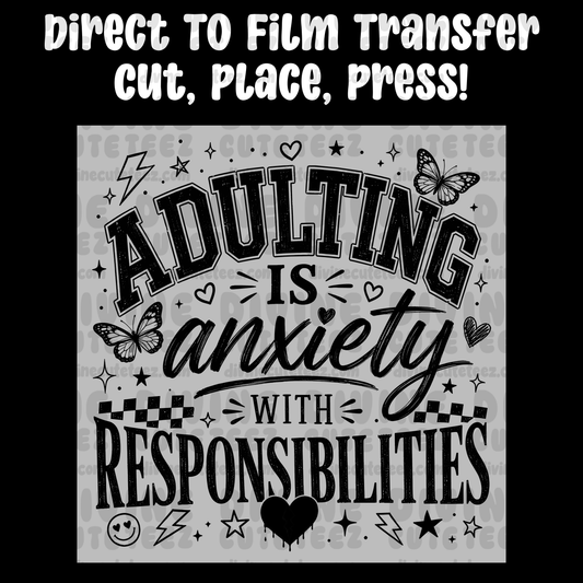Adulting Is Anxiety