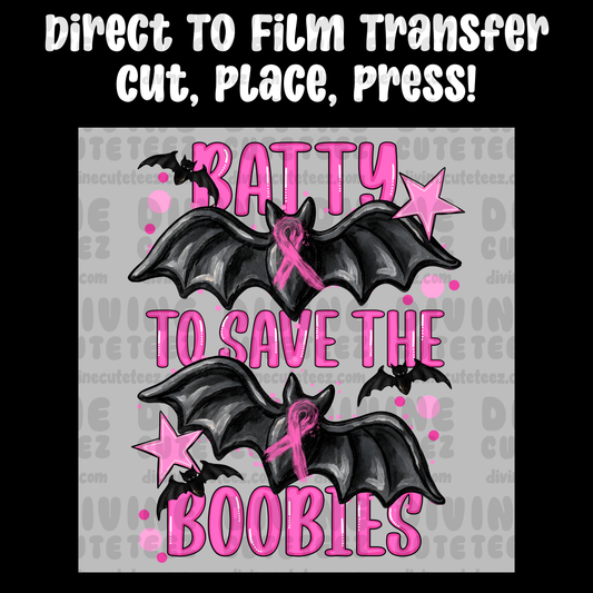 Batty To Save The Boobies