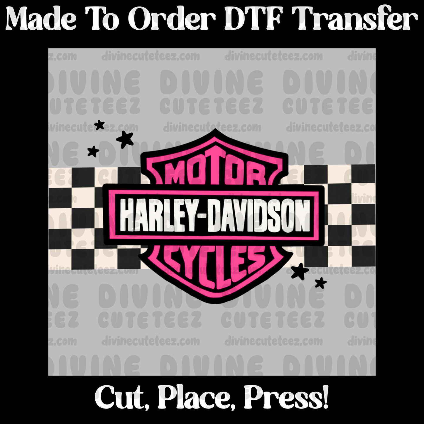 Motor Cycles Pink