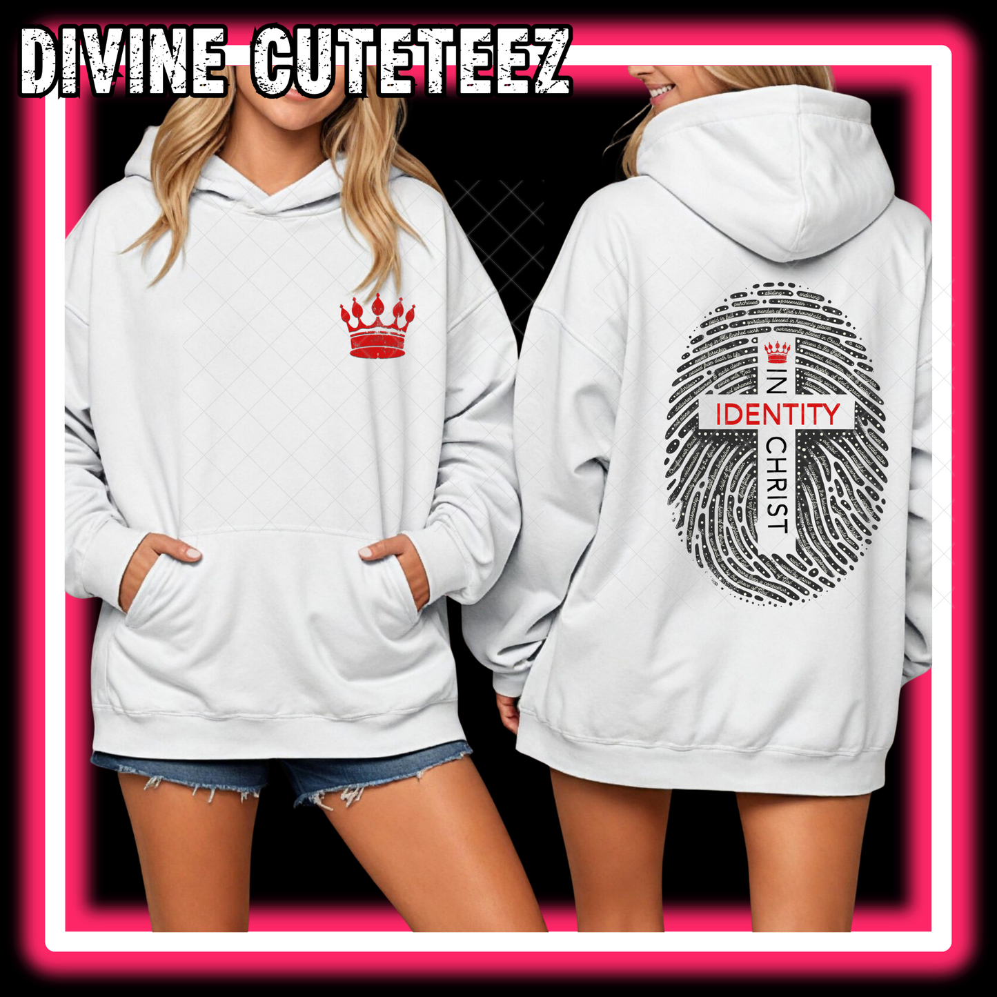 Identity In Christ Black - 11 inch Set