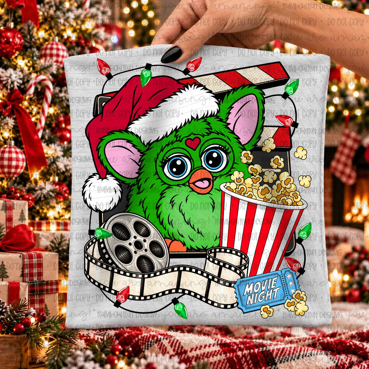 Furby Christmas Movie Night