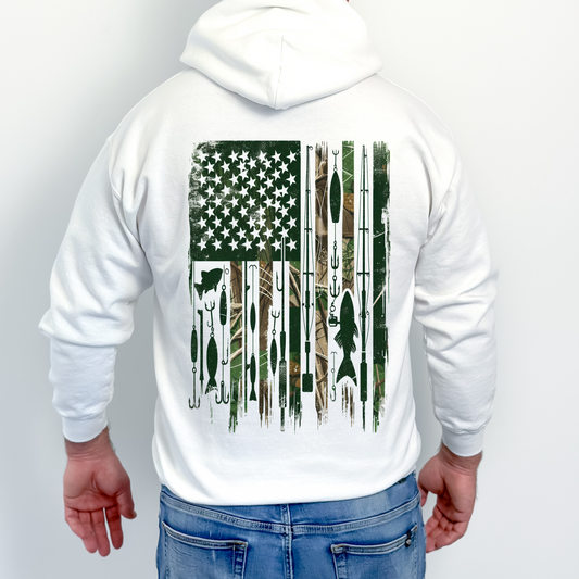 Green Fishing Flag