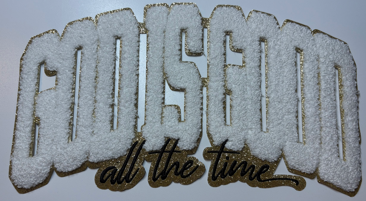 God Is Good Chenille Patch
