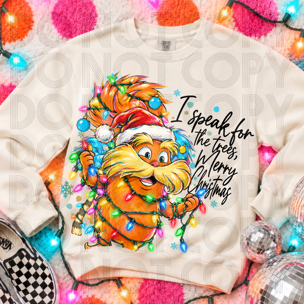 I Speak For The Trees Christmas Lorax
