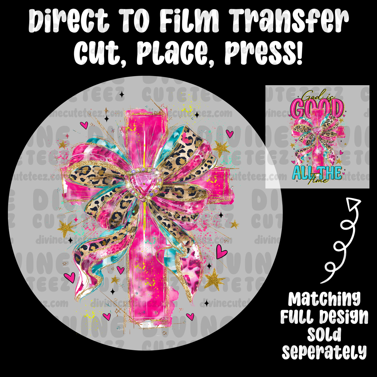 Pink Preppy Cross