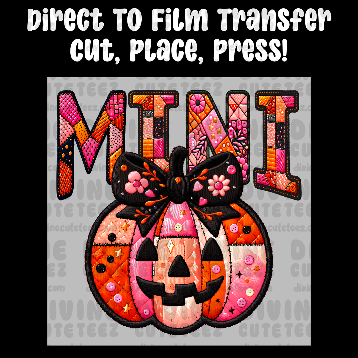 Mini Patchy Pumpkin