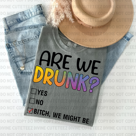 Are We Drunk