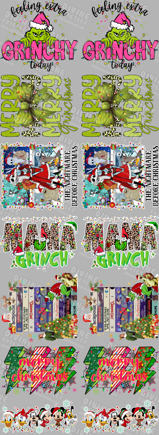 Christmas Premade DTF Gang Sheet