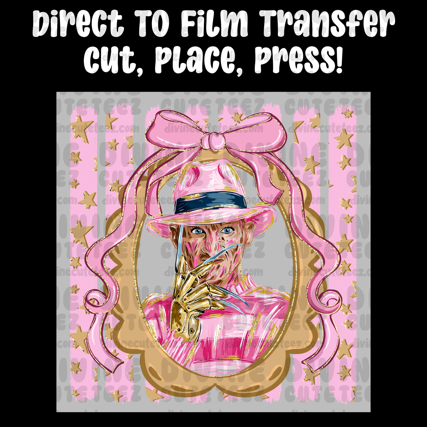 Preppy Horror Nightmare Frame
