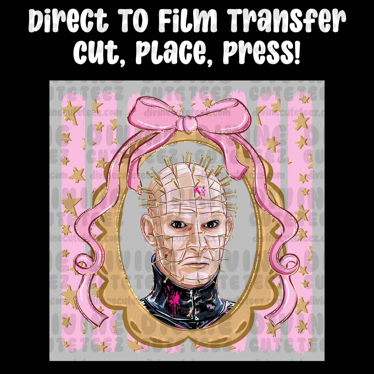 Preppy Horror Pins Frame