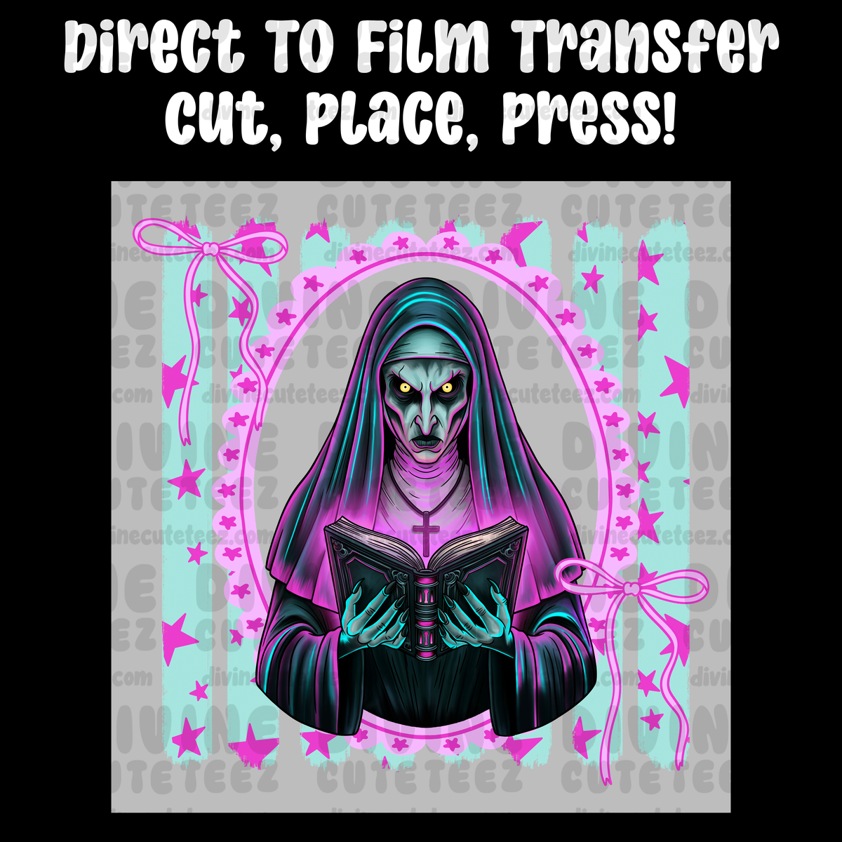 Horror Frame Nun