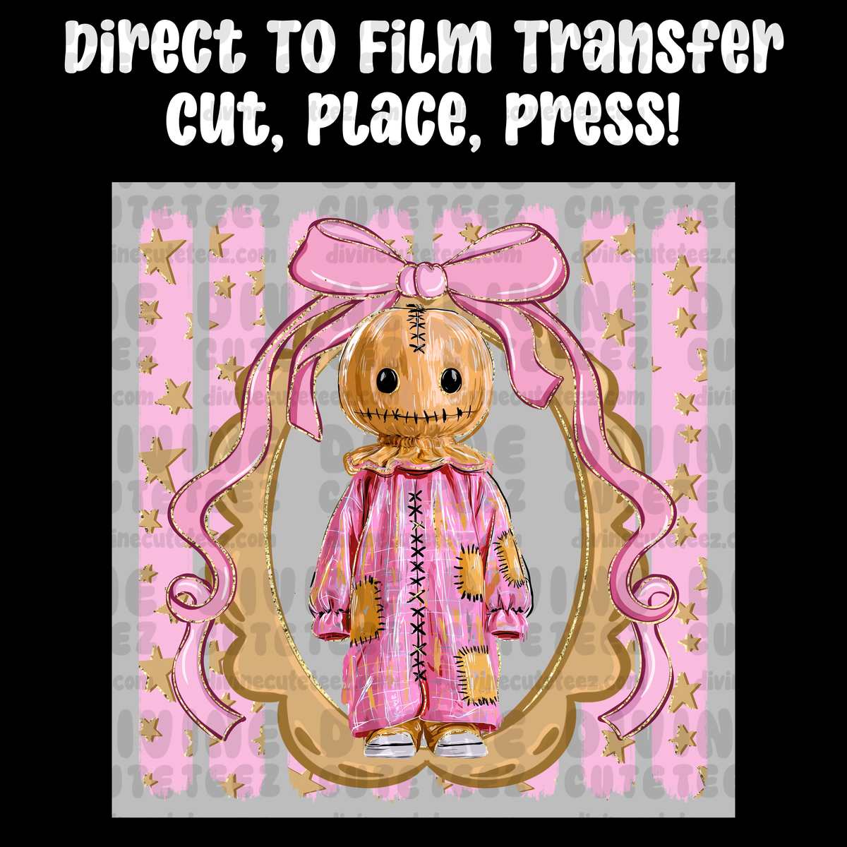 Preppy Horror Doll Frame