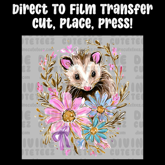 Floral Opossum