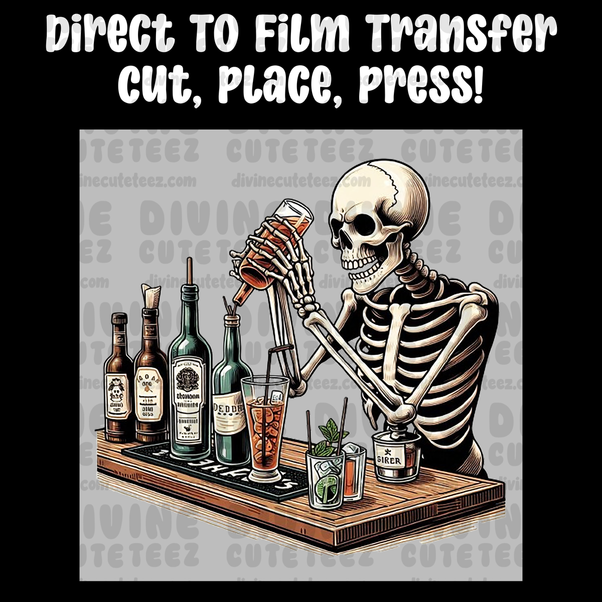 Skeleton Bartender