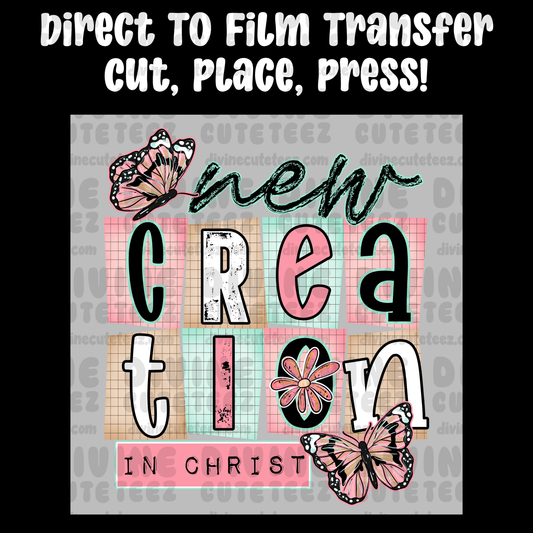 New Creation In Christ