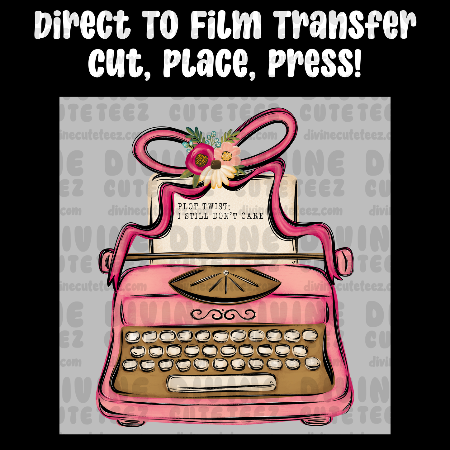 Plot Twist Type Writer
