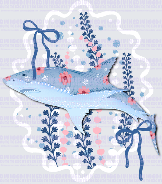 Floral shark
