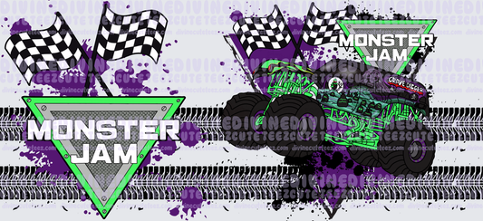 Grave Digger 16oz Libby Wrap
