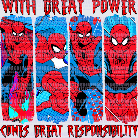 Spiderman Brushstroke