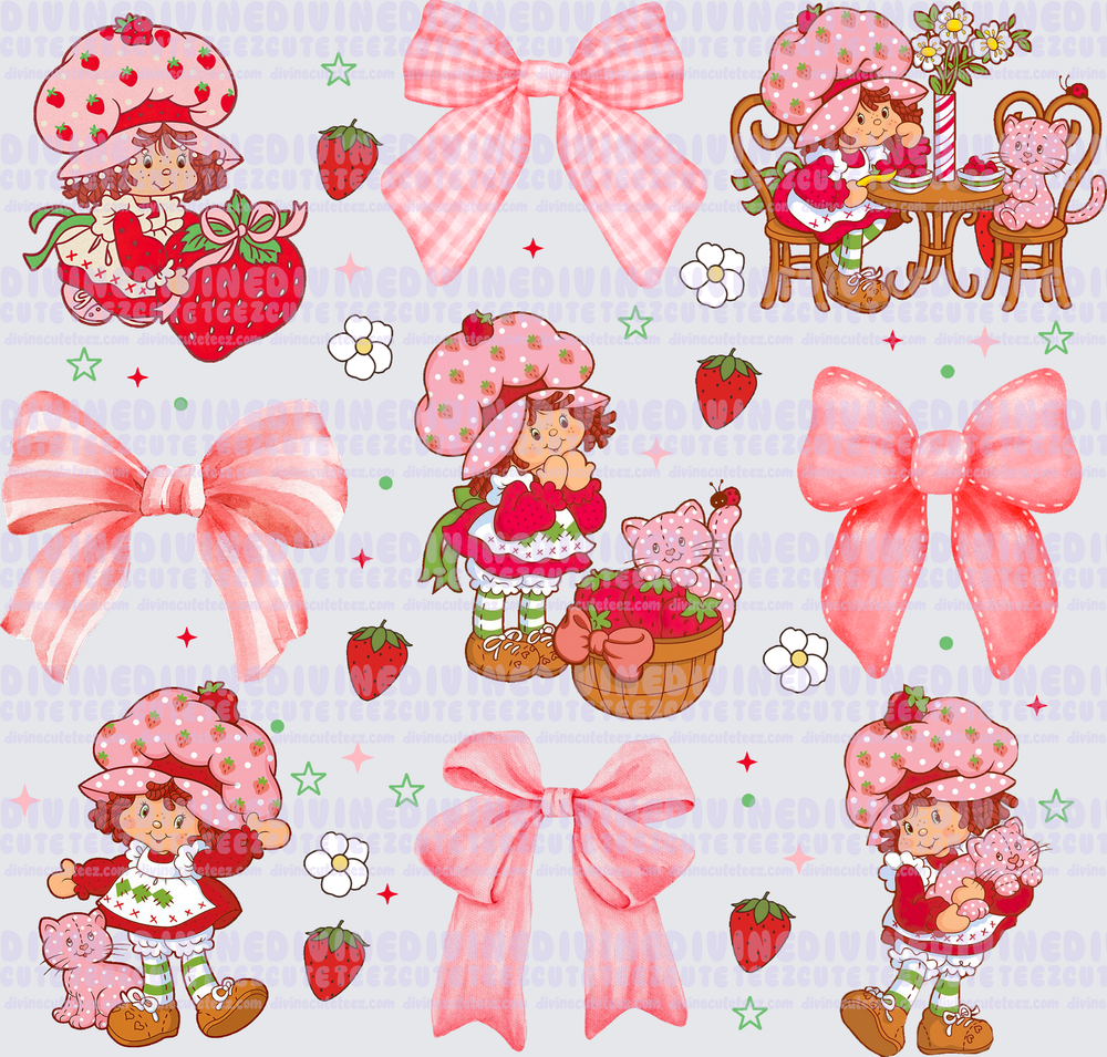 Strawberry Shortcake Collage