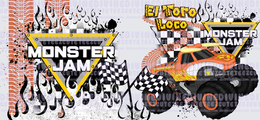 El Toro Loco 16oz Libby Wrap