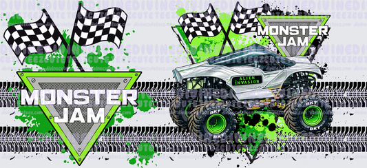 Alien Invasion 16oz Libby Wrap