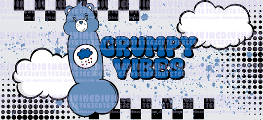 Grumpy Vibes 16oz Libby Wrap