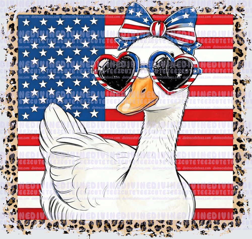 American Flag Goose
