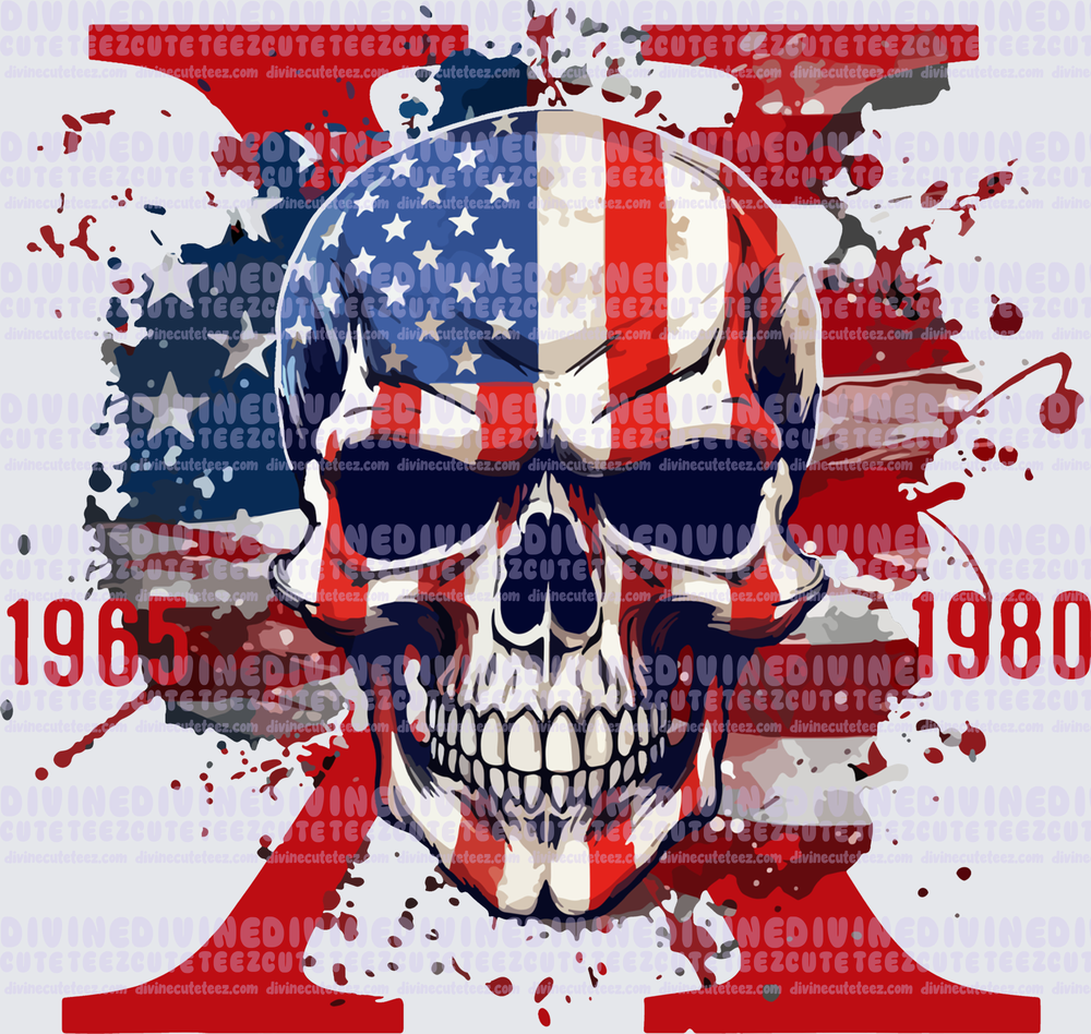 Gen X American Flag
