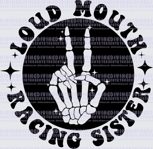 Somebodys Loud Mouth Racing Sister Pocket 3