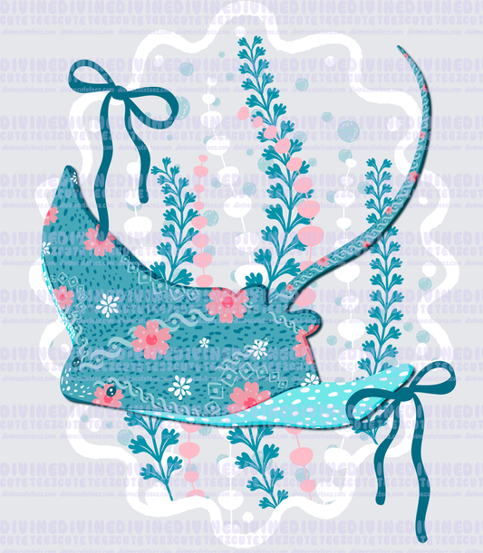 Floral stingray