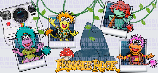 Fraggle Rock Polaroid 16oz Libby Wrap