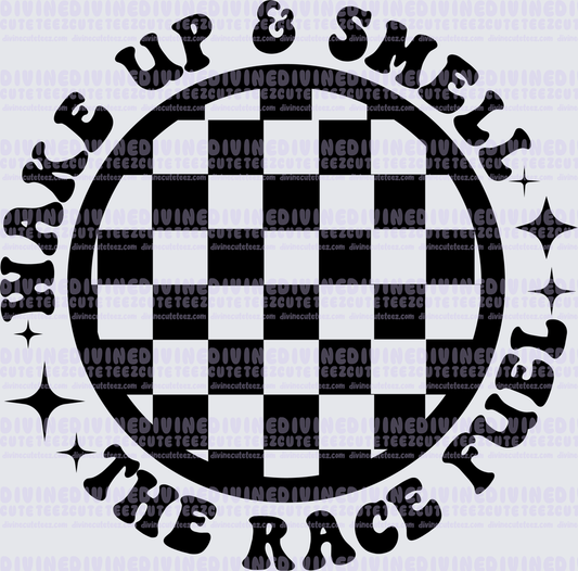 Wake Up & Smell The Race Fuel Pocket 3