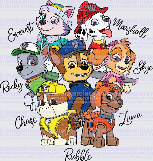 Paw Patrol Characters
