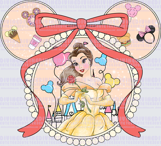 Belle Mickey Frame