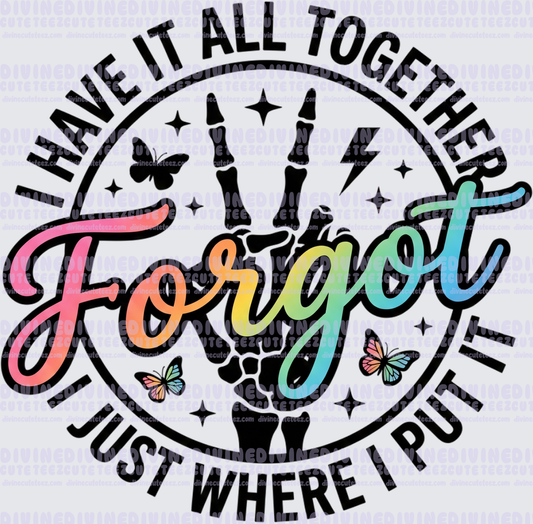 I Have It All Together