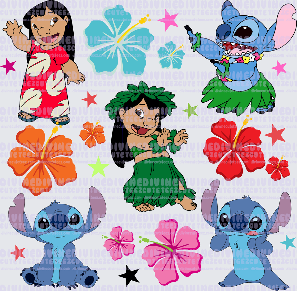 Lilo & Stitch Collage