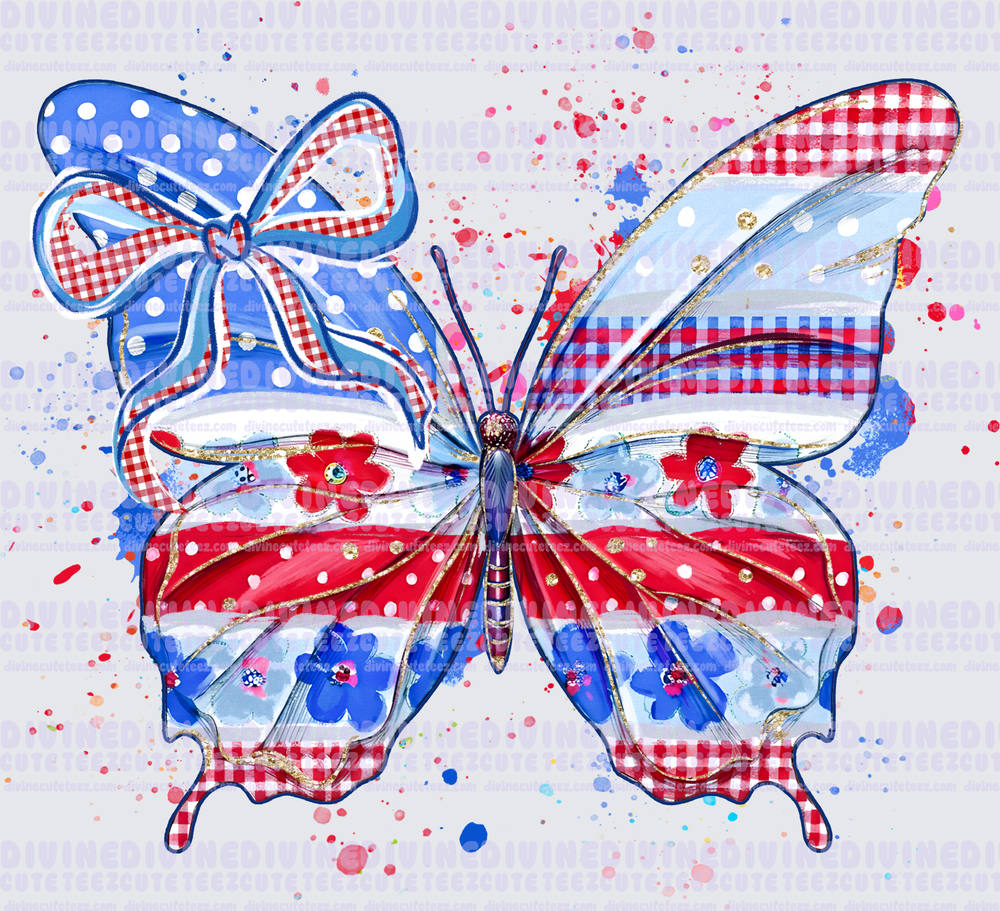 Patriotic Butterfly