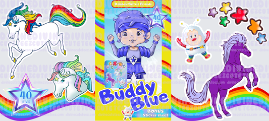 Buddy Blue 16oz Libby Wrap