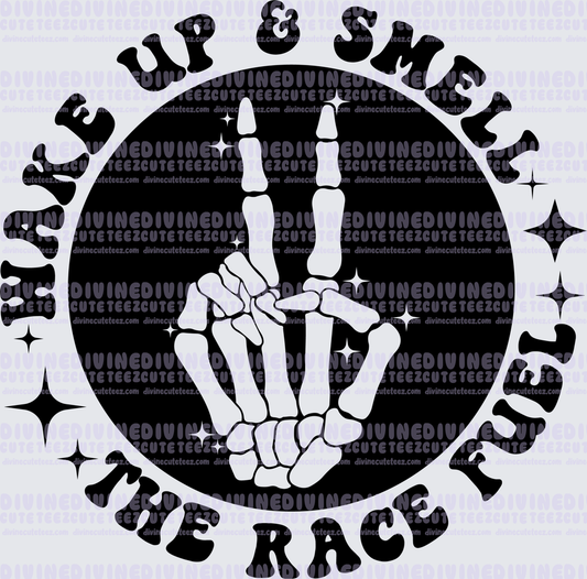 Wake Up & Smell The Race Fuel Pocket 1