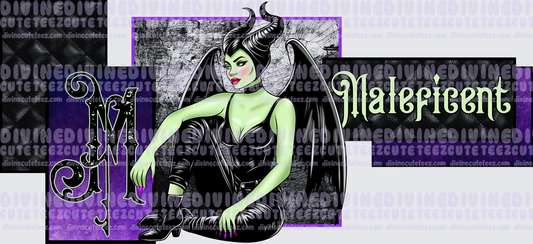 Green Maleficent 16oz Libby Wrap