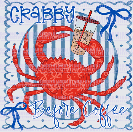 Crabby before coffee