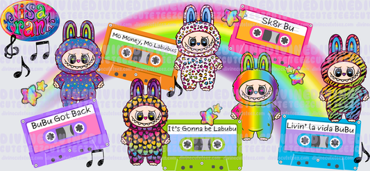 Lisa Frank Labubu 16oz Libby Wrap