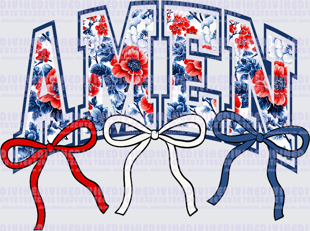 Red White & Blue Amen