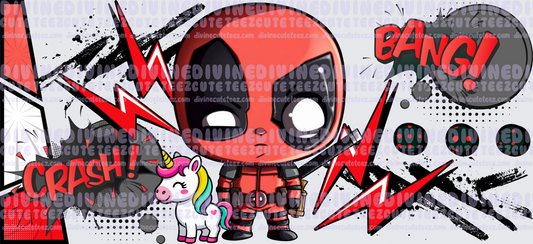 Deadpool 16oz Libby Wrap